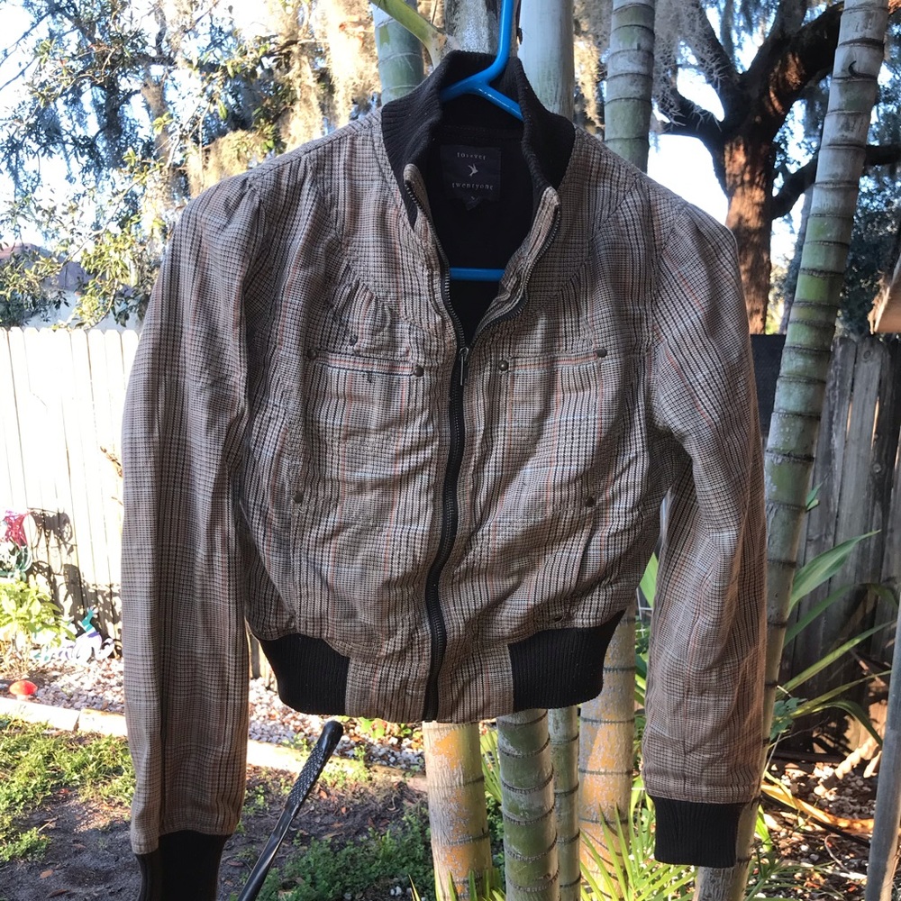 Forever 21 cropped jacket